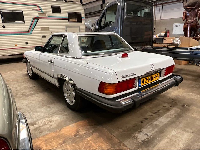 1986 mercedes-benz 560 sl cabriolet - afbeelding 21 van  24