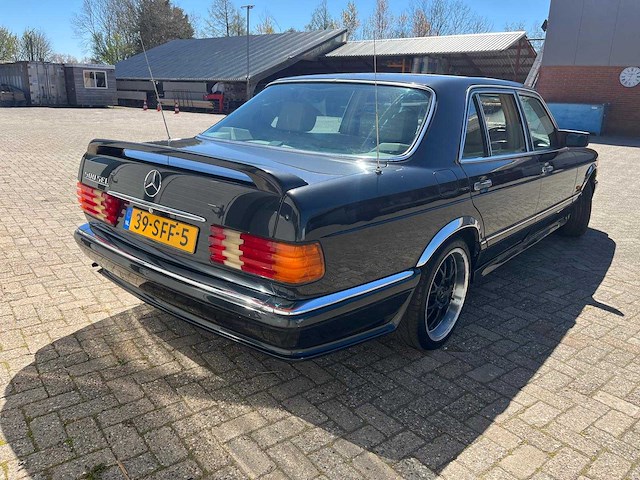1986 mercedes-benz s-klasse 500 sel oldtimer - afbeelding 8 van  30
