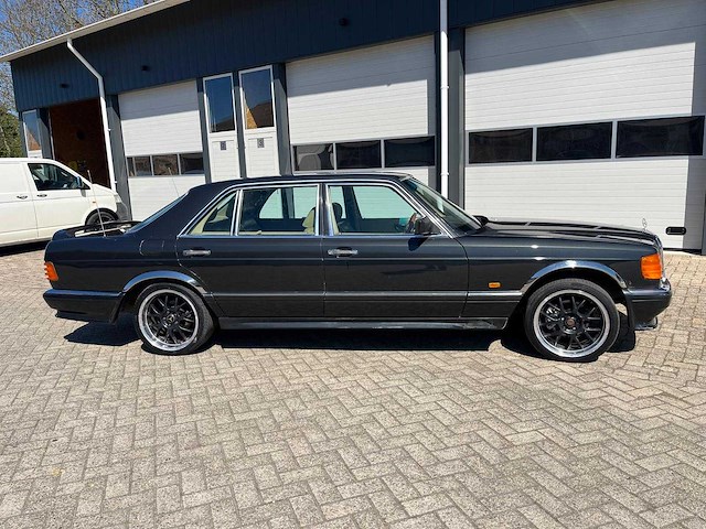 1986 mercedes-benz s-klasse 500 sel oldtimer - afbeelding 28 van  30