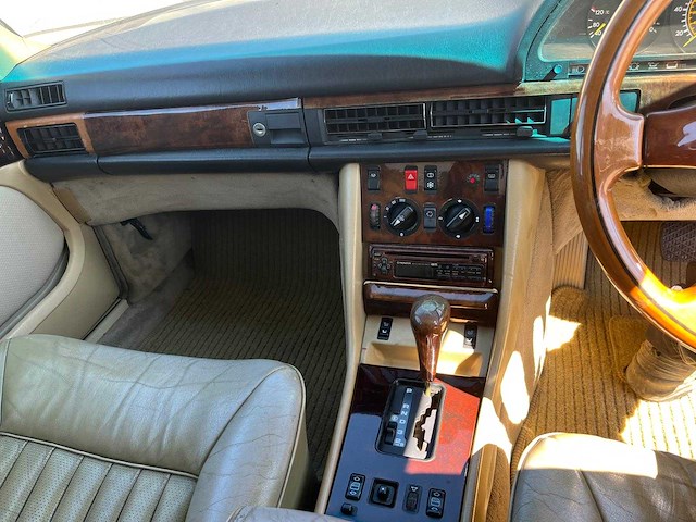 1986 mercedes-benz s-klasse 500 sel oldtimer - afbeelding 17 van  30