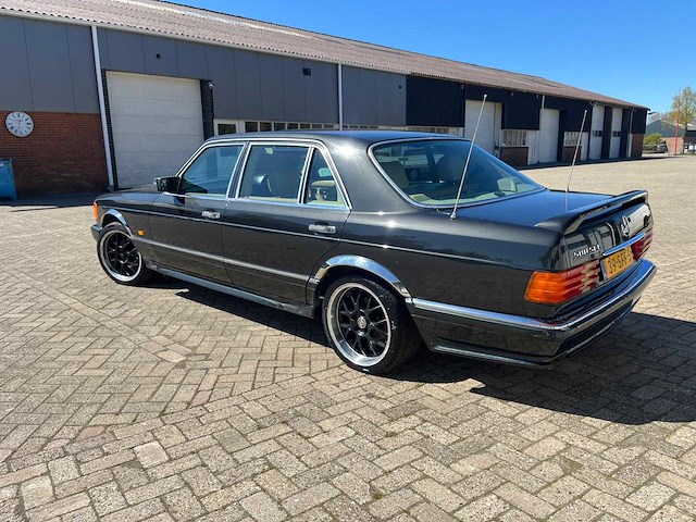 1986 mercedes-benz s-klasse 500 sel oldtimer - afbeelding 3 van  30
