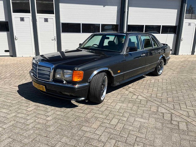 1986 mercedes-benz s-klasse 500 sel oldtimer - afbeelding 10 van  30