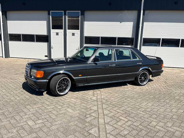 1986 mercedes-benz s-klasse 500 sel oldtimer - afbeelding 9 van  30