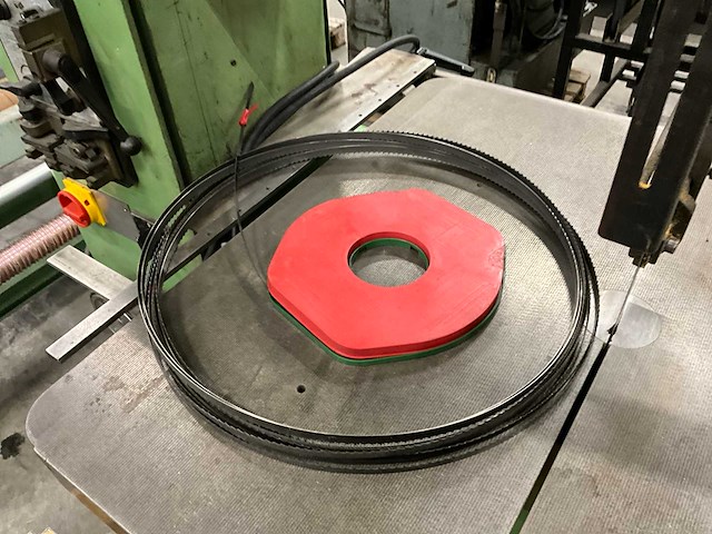 1986 mossner rekord ssf/520 verticale bandzaagmachine - afbeelding 4 van  15