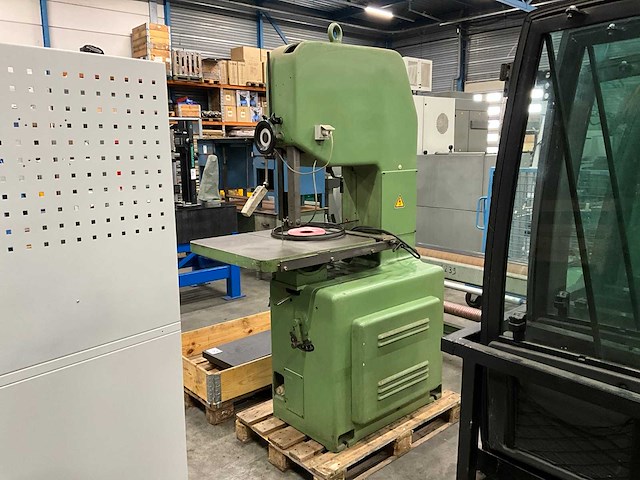 1986 mossner rekord ssf/520 verticale bandzaagmachine - afbeelding 8 van  15