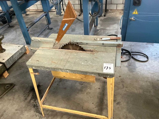 1986 scheppach tku bouwzaagtafel - afbeelding 2 van  8