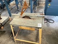 1986 scheppach tku bouwzaagtafel - afbeelding 2 van  8