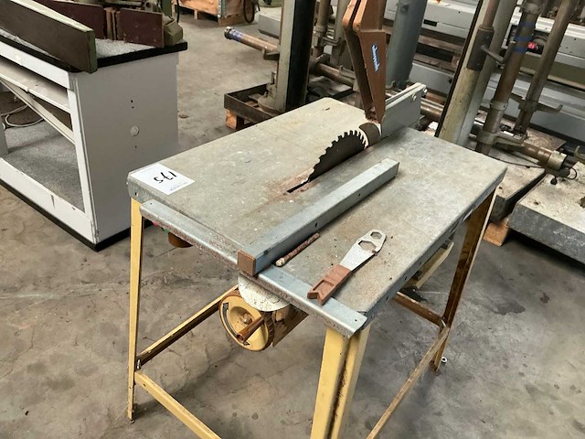 1986 scheppach tku bouwzaagtafel - afbeelding 3 van  8