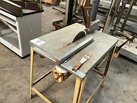 1986 scheppach tku bouwzaagtafel - afbeelding 3 van  8