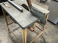 1986 scheppach tku bouwzaagtafel - afbeelding 5 van  8