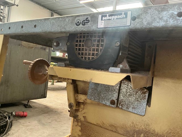 1986 scheppach tku bouwzaagtafel - afbeelding 7 van  8
