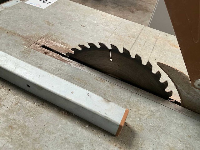 1986 scheppach tku bouwzaagtafel - afbeelding 8 van  8