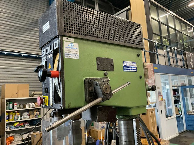 1986 solid tb13sgp kolomboormachine - afbeelding 10 van  12