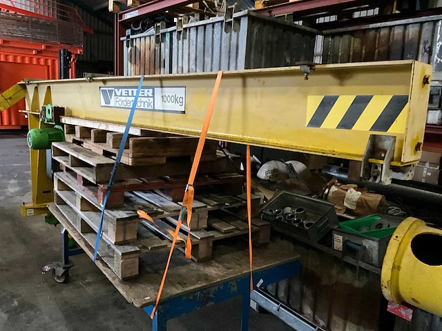 1986 vetter m 1000 kg zwenkarmkraan - afbeelding 4 van  10