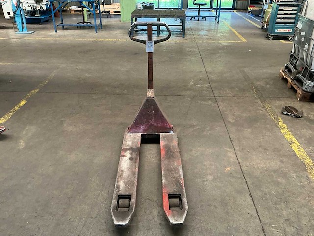 1986 vink lisse hand hydraulische palletwagen - afbeelding 4 van  10