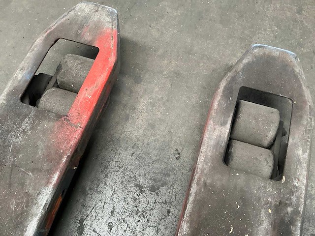 1986 vink lisse hand hydraulische palletwagen - afbeelding 7 van  10