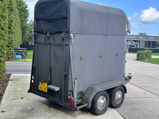 1986 wesco - p-2055 - paardentrailer - afbeelding 7 van  8