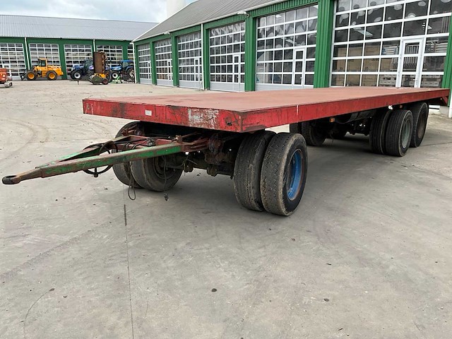 1986 zelfbouw platte wagen - afbeelding 1 van  16