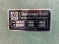 1986 zimmermann ps2 bandschuurmachine - afbeelding 8 van  8
