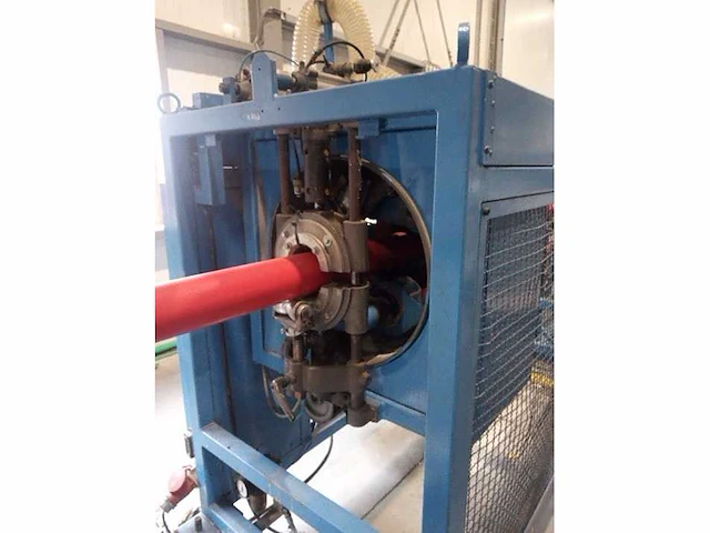 1987 - weber - ds 8.5 complete pipe extrusion line - extruders - afbeelding 2 van  13