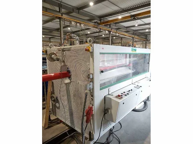 1987 - weber - ds 8.5 complete pipe extrusion line - extruders - afbeelding 5 van  13