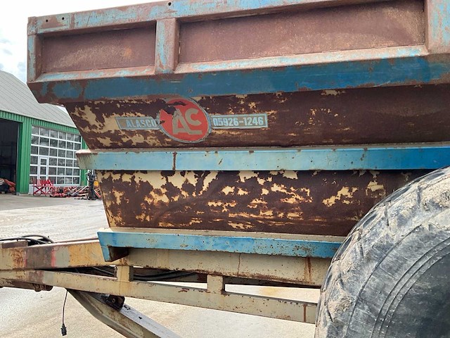 1987 alasco dumper aanhanger - afbeelding 1 van  7