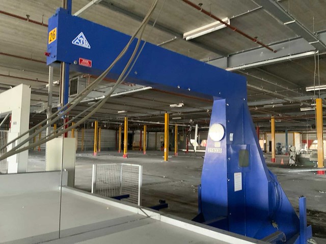 1987 albrecht bäumer kg is/‘a’ verticale schuimrubber snijmachine - afbeelding 2 van  7