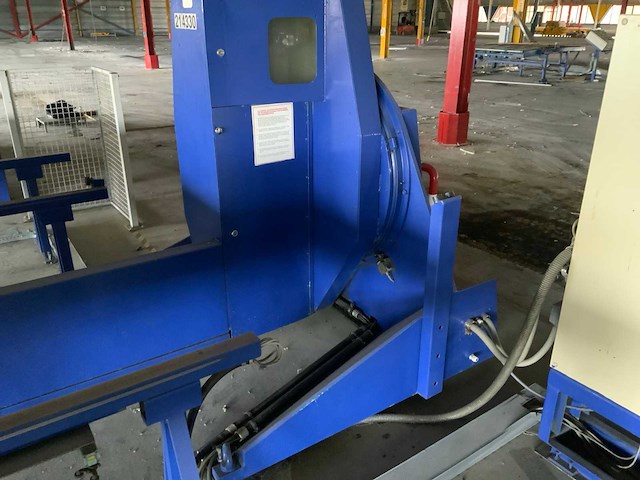 1987 albrecht bäumer kg is/‘a’ verticale schuimrubber snijmachine - afbeelding 3 van  7