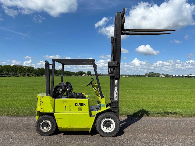 1987 clark gpm 25w forklift trucks - afbeelding 4 van  9