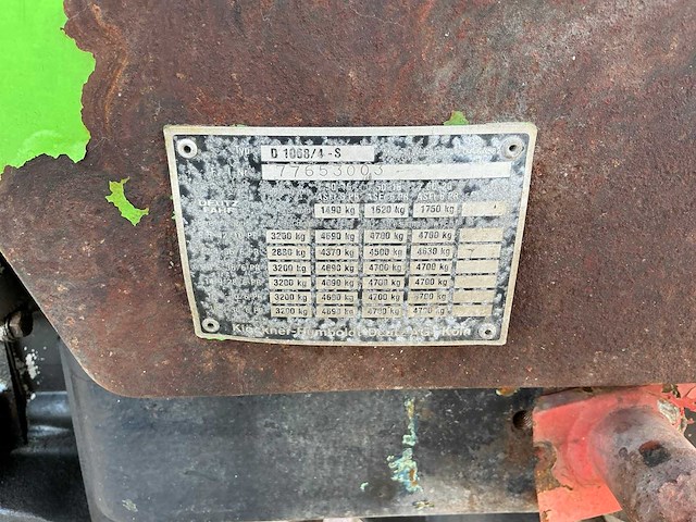 1987 deutz-fahr dx 3.60 starcab tweewielaangedreven landbouwtractor - afbeelding 7 van  16