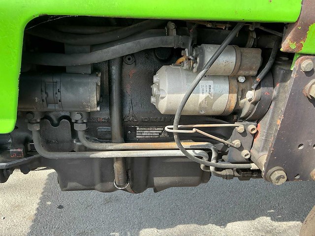 1987 deutz-fahr dx 3.60 starcab tweewielaangedreven landbouwtractor - afbeelding 8 van  16