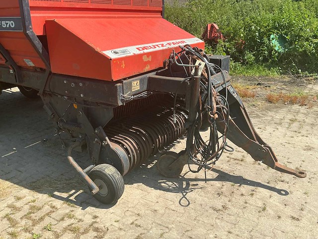 1987 deutz fahr k570 opraapwagen - afbeelding 5 van  32