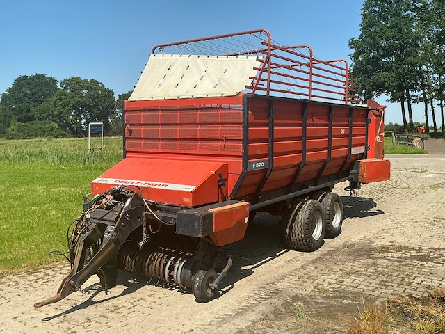 1987 deutz fahr k570 opraapwagen - afbeelding 1 van  32