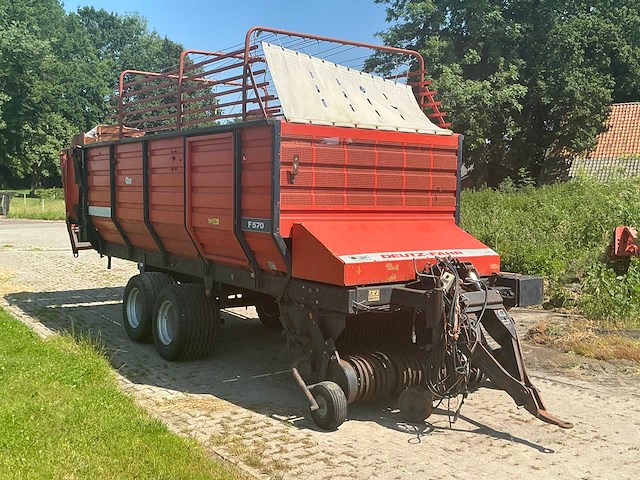 1987 deutz fahr k570 opraapwagen - afbeelding 12 van  32