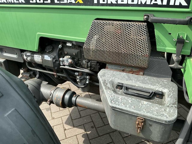 1987 fendt 309 lsax vierwielaangedreven landbouwtractor - afbeelding 3 van  47