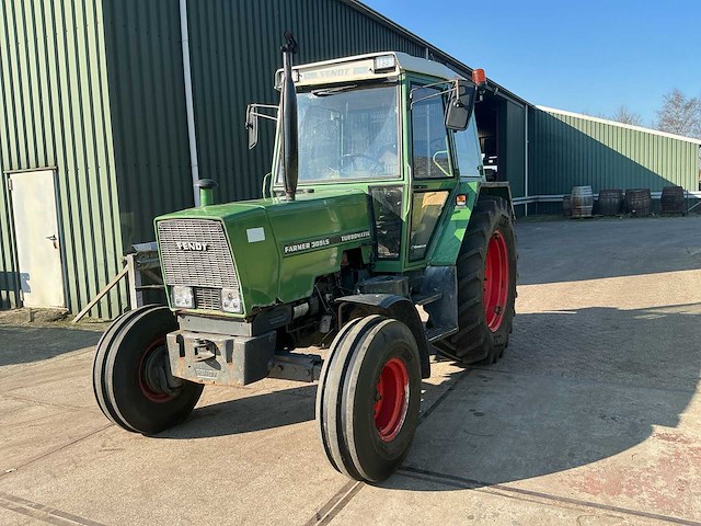 1987 fendt farmer 309ls vierwielaangedreven landbouwtractor - afbeelding 1 van  5