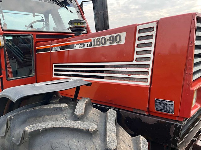 1987 fiat 160-90 turbo dt vierwielaangedreven landbouwtractor - afbeelding 17 van  36