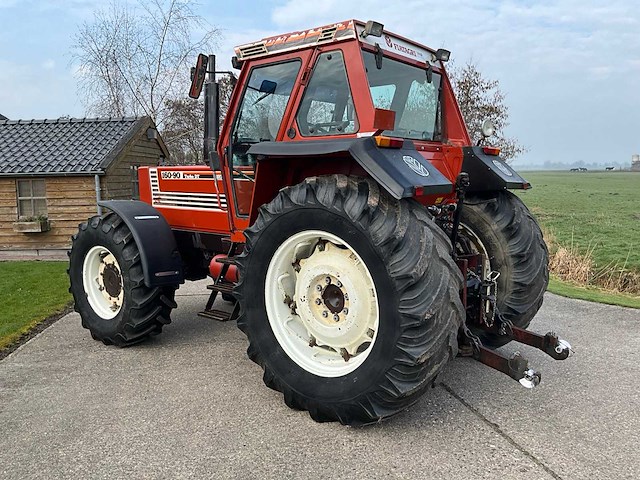 1987 fiat 160-90 turbo dt vierwielaangedreven landbouwtractor - afbeelding 36 van  36