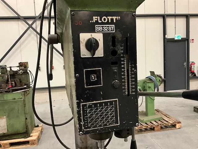 1987 flott sb32st kolomboormachine - afbeelding 4 van  6