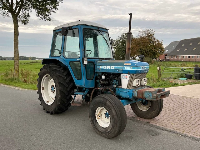1987 ford 5610 tweewielaangedreven landbouwtractor - afbeelding 18 van  23