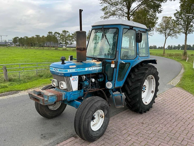 1987 ford 5610 tweewielaangedreven landbouwtractor - afbeelding 18 van  18
