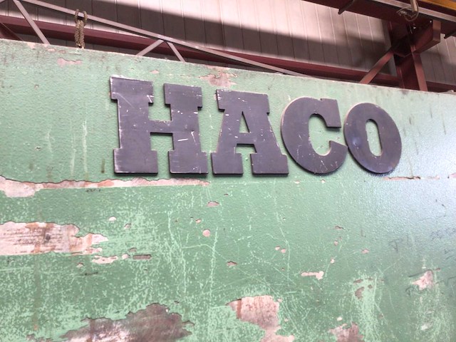 1987 haco pph 30 110 hydraulische vouwmachine - afbeelding 6 van  8