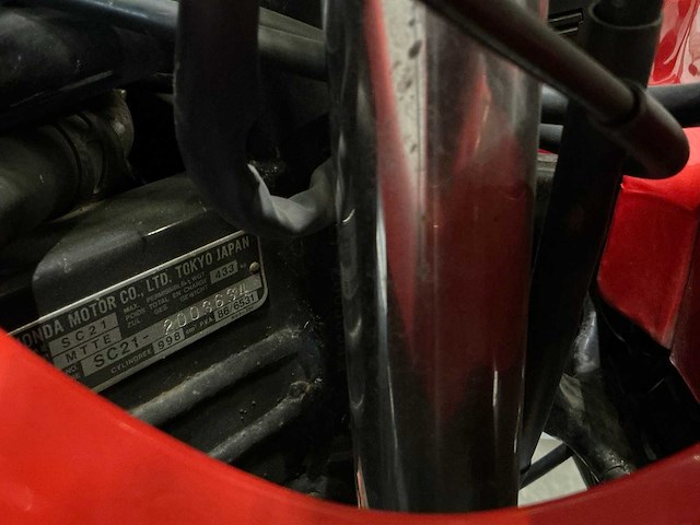 1987 honda sport cbr 1000f motorfiets - afbeelding 7 van  7