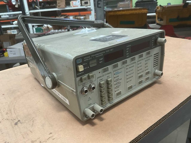 1987 hp 4935a transmission test set - afbeelding 1 van  6