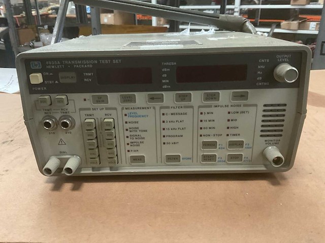 1987 hp 4935a transmission test set - afbeelding 2 van  6