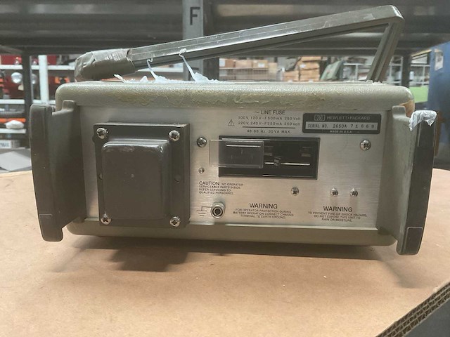 1987 hp 4935a transmission test set - afbeelding 3 van  6