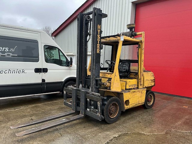 1987 hyster h4.00 xl5 4.000 kg vorkheftruck - afbeelding 1 van  14