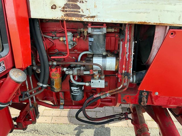 1987 international 743 xl /745 xl tweewielaangedreven landbouwtractor - afbeelding 9 van  27