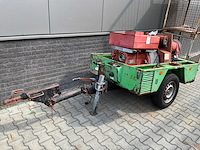 1987 isartaler fs75 schroefcompressor op aanhangwagen - afbeelding 2 van  7