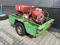 1987 isartaler fs75 schroefcompressor op aanhangwagen - afbeelding 4 van  7